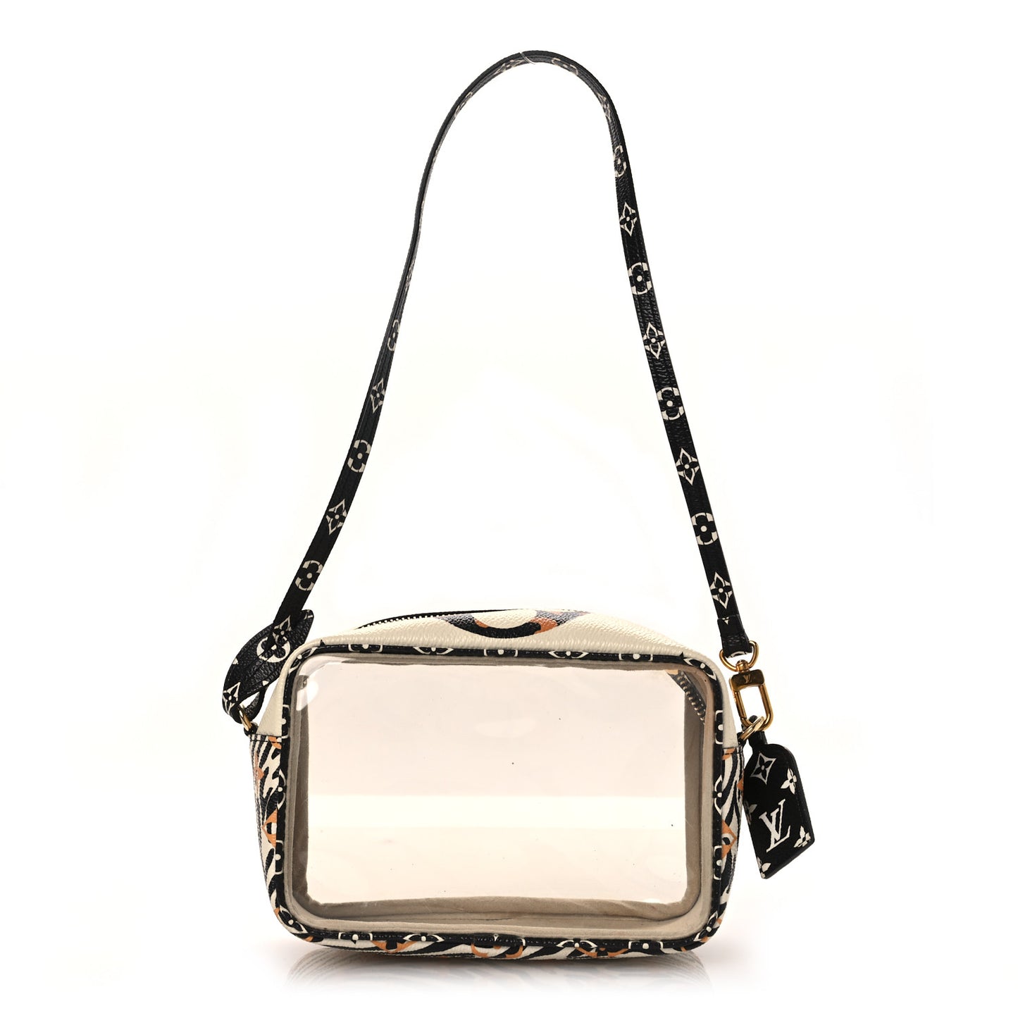 Monogram Giant Jungle Beach Pouch Ivory