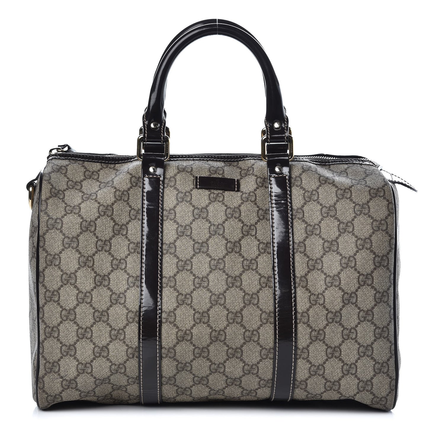 GG Plus Monogram Medium Joy Boston Dark Brown
