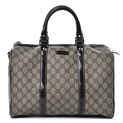 Gucci GG Plus Monogram Medium Joy Boston Dark Brown 1 of 11