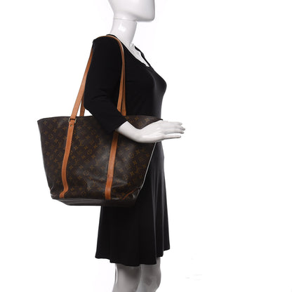 Louis Vuitton Monogram Sac Shopping Tote 2 of 15