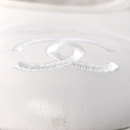 Chanel Lambskin Mary Jane Flats 39 White 11 of 14