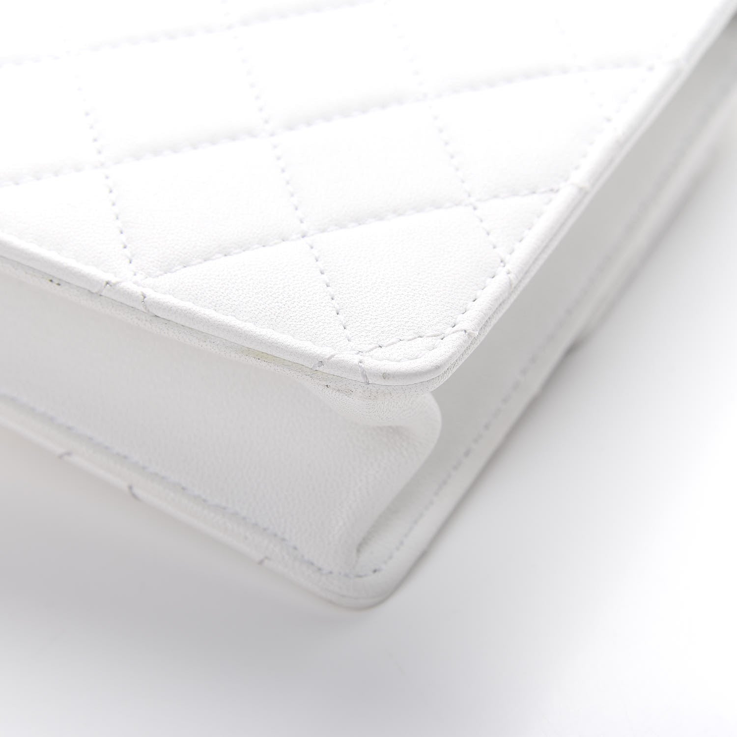 Chanel Lambskin Quilted Chic Pearls Flap White 10 of 11