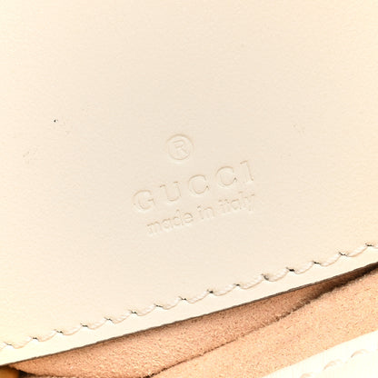 Gucci Calfskin Matelasse Mini GG Marmont 2.0 Bucket Bag White 11 of 21