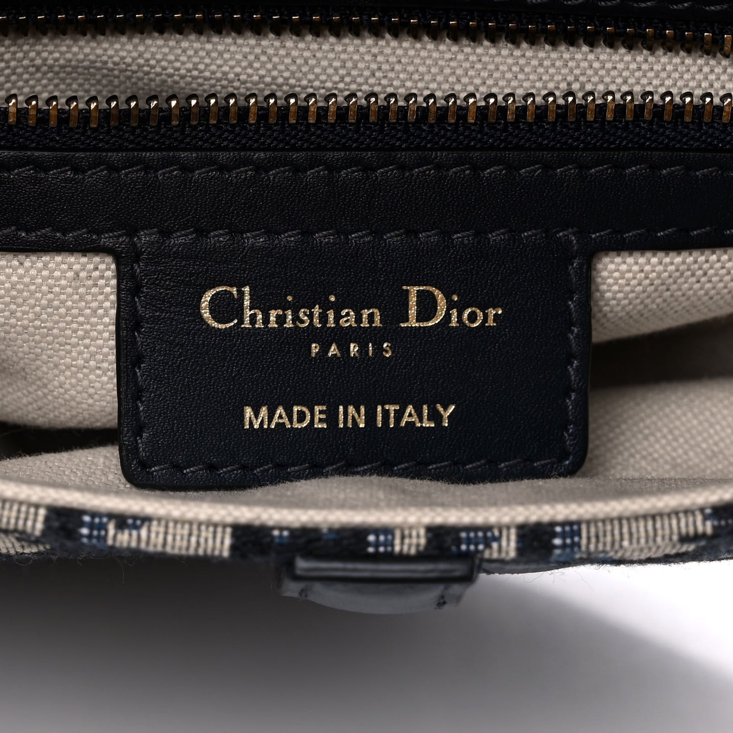 Oblique Saddle Bag Blue