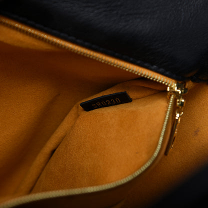 Louis Vuitton Calfskin Monogram Tufting On My Side Black 9 of 9