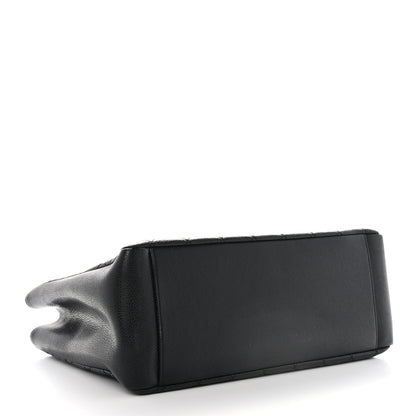 Chanel Caviar Quilted Grand Shopping Tote GST Black 4 of 10