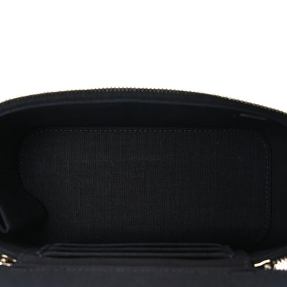 Chanel Lambskin Quilted Small Top Handle Vanity Case With Chain Black 5 of 10