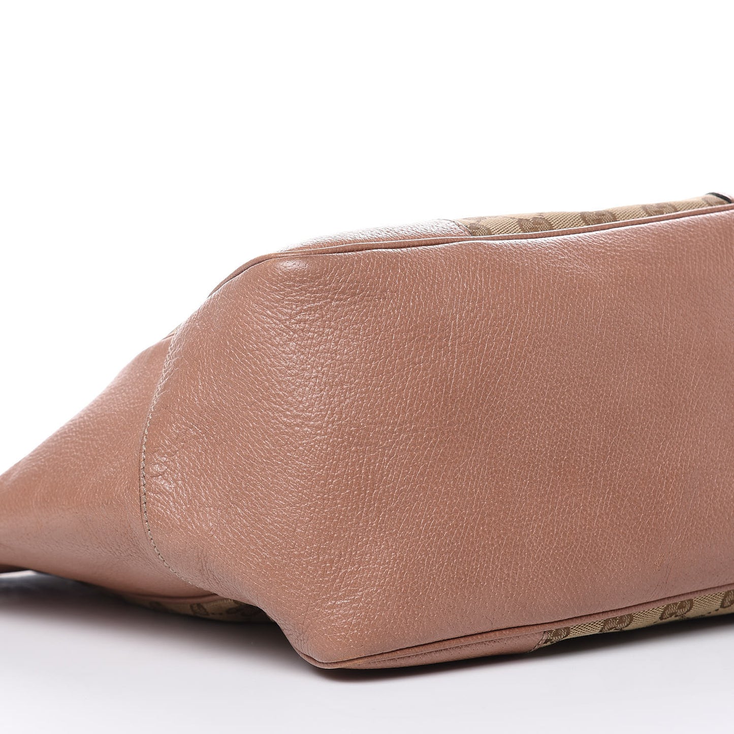 Monogram Medium Bree Zippered Tote Beige Dark Cipria