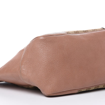 Gucci Monogram Medium Bree Zippered Tote Beige Dark Cipria 9 of 10