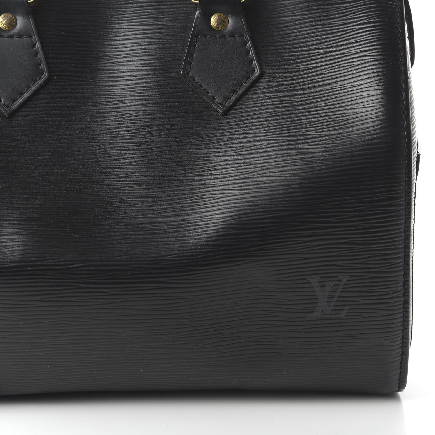 Louis Vuitton Epi Speedy 25 Black 10 of 10