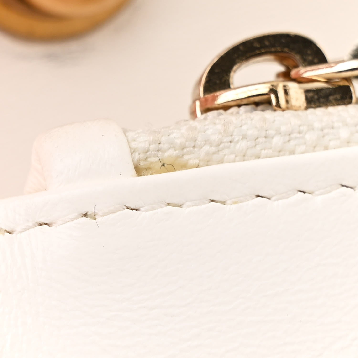 Chanel Lambskin Quilted Pillow Crush Wallet On Chain WOC White 13 of 13