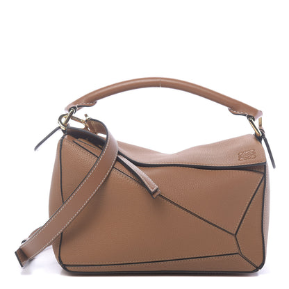 Loewe Calfskin Small Puzzle Bag Light Caramel 1 of 9