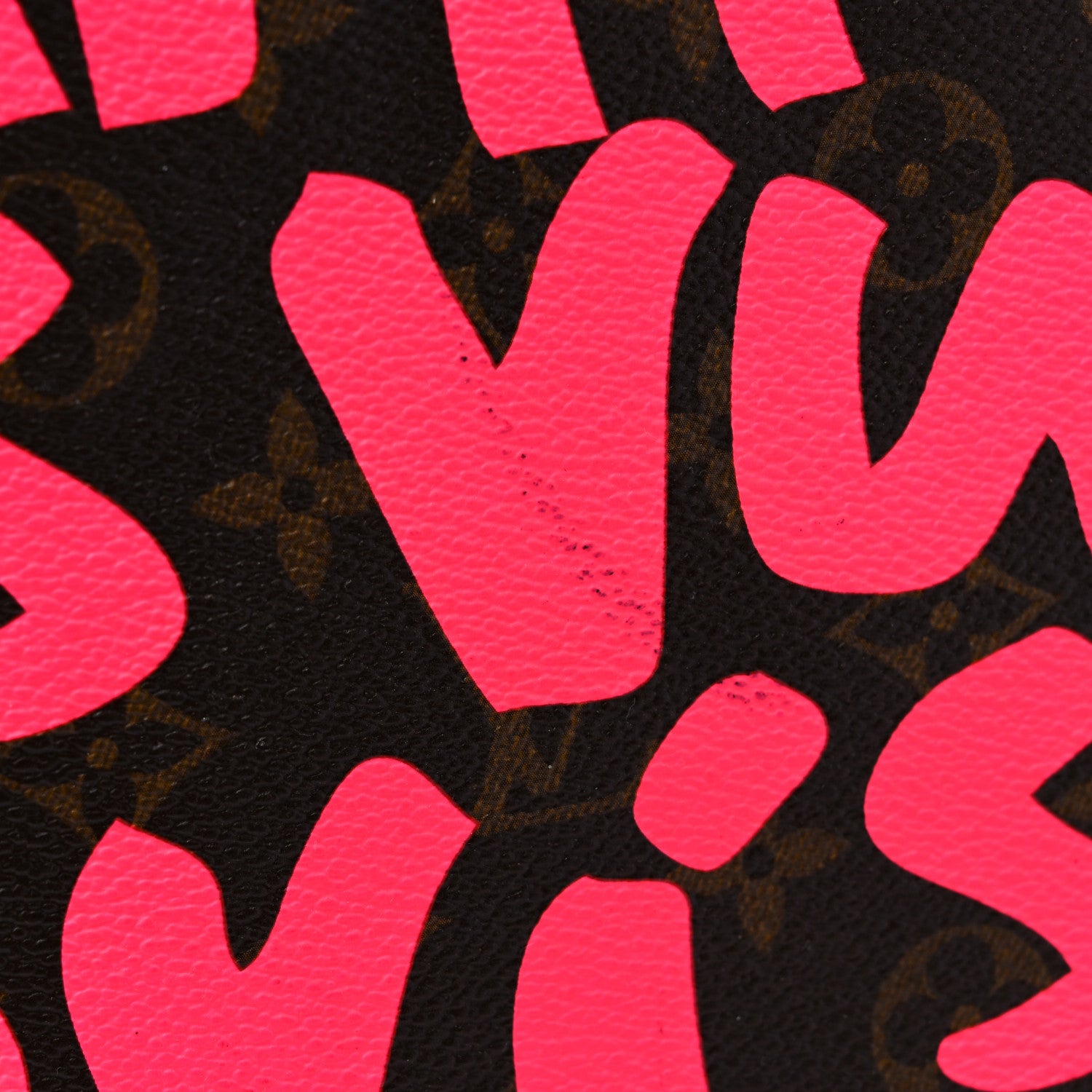 Louis Vuitton Monogram Graffiti Neverfull GM Fuchsia 12 of 12