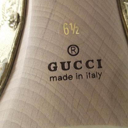 Gucci Guccissima Wooden Horsebit Heels 6.5 5 of 7