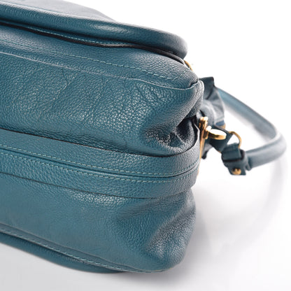 Chloe Calfskin Medium Paraty Peacock Blue 10 of 10