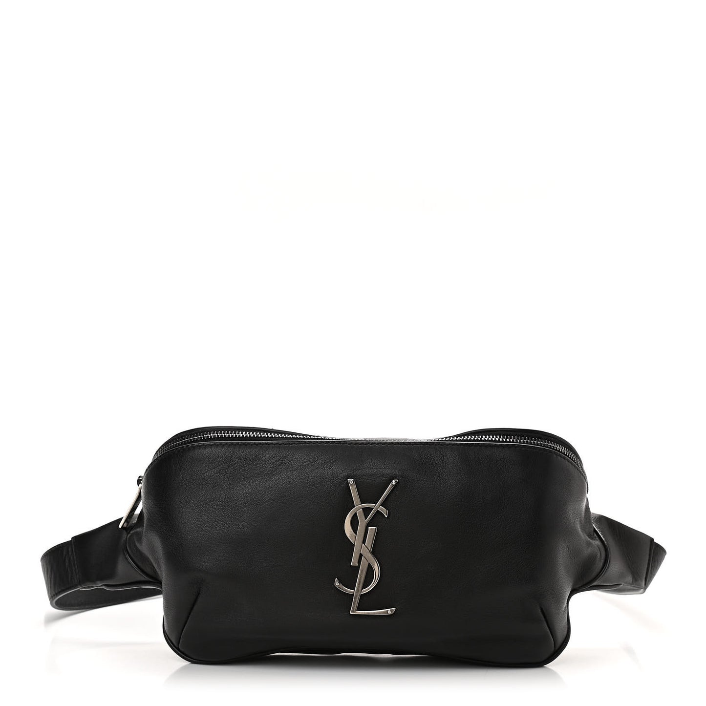 Calfskin Monogram Belt Bag Black