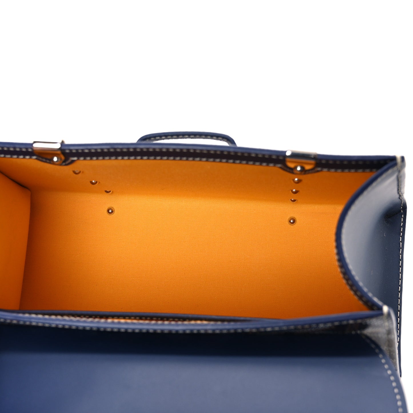 Goyardine Structure Mini Saigon Navy