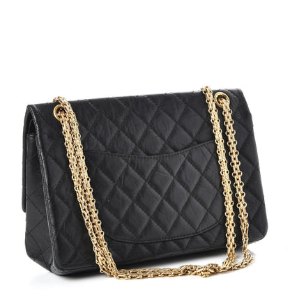 Chanel Aged Calfskin Quilted 2.55 Reissue 226 Flap Black 4 of 8