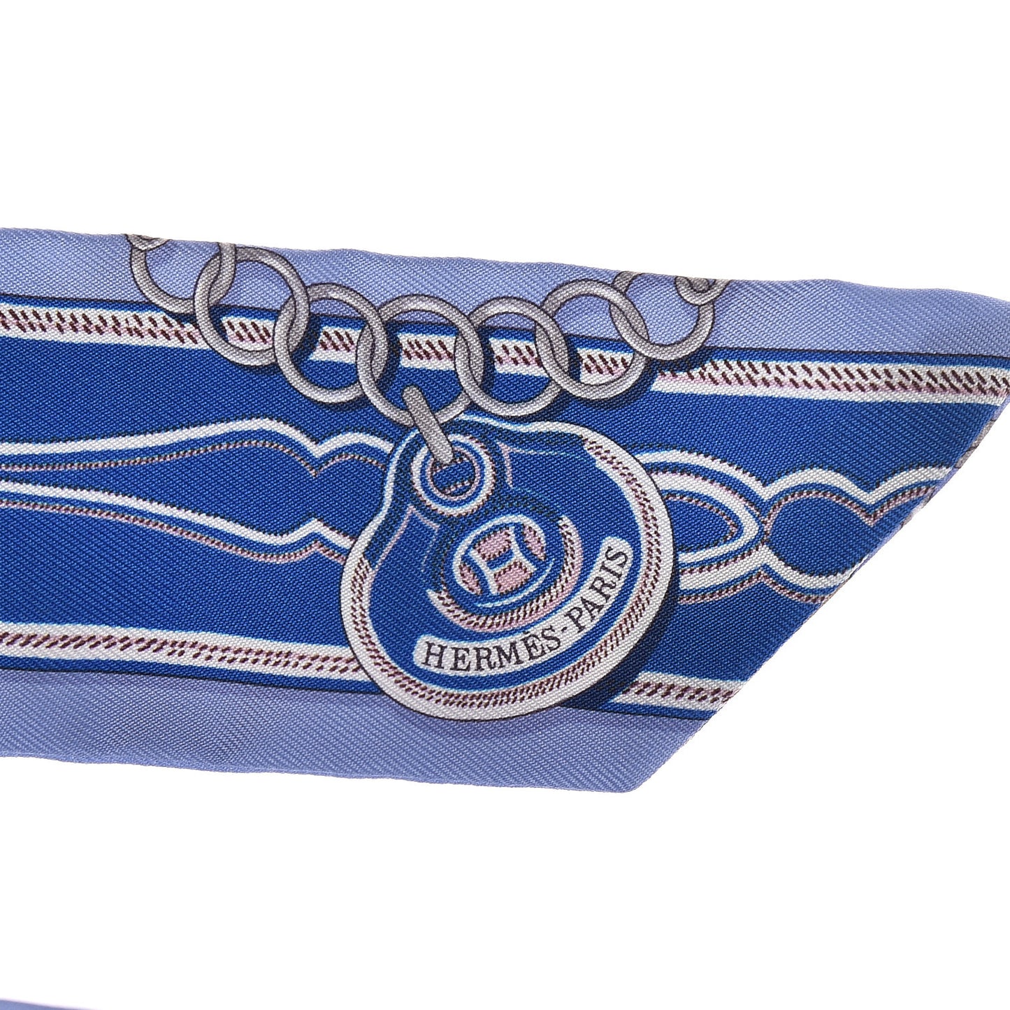 Silk Maillons Twilly Ciel Bleu Roy Beige