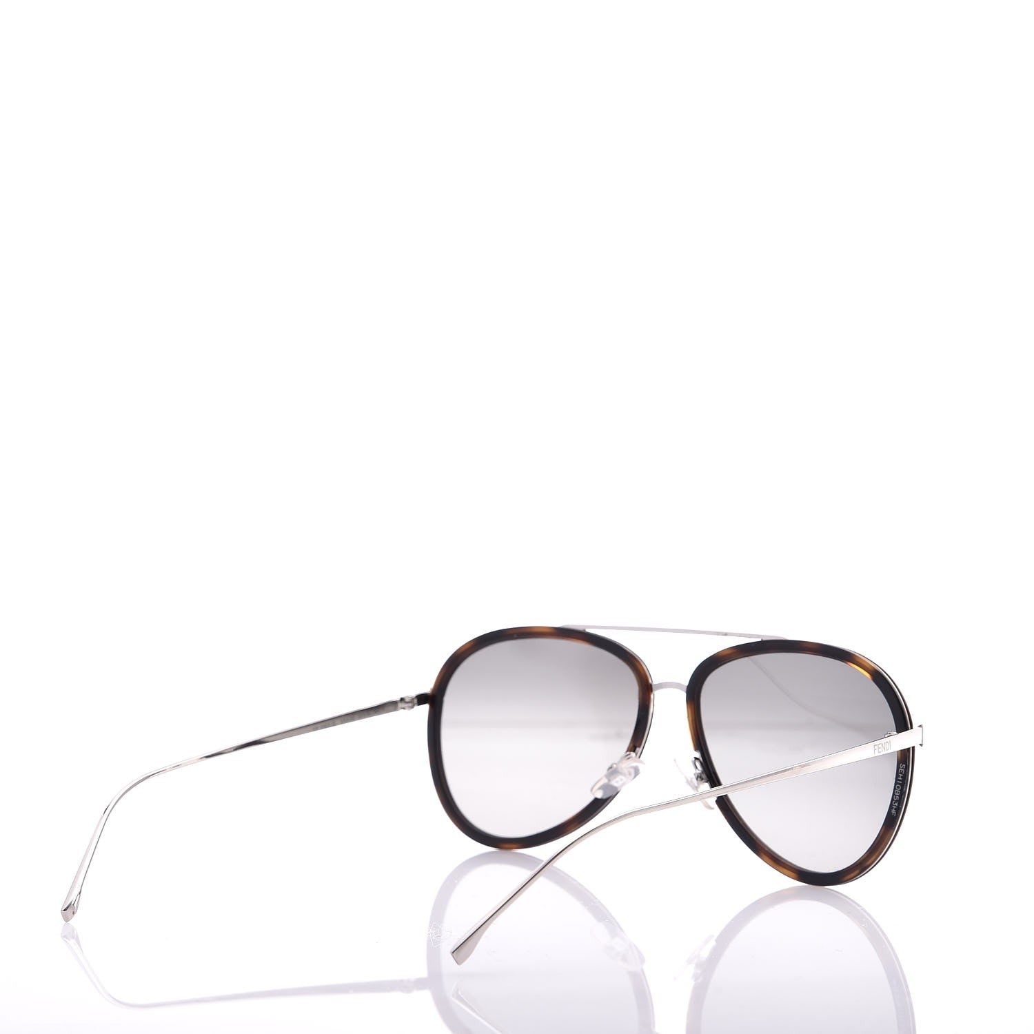 Fendi Metal Aviator Sunglasses FF0155/S White 4 of 8