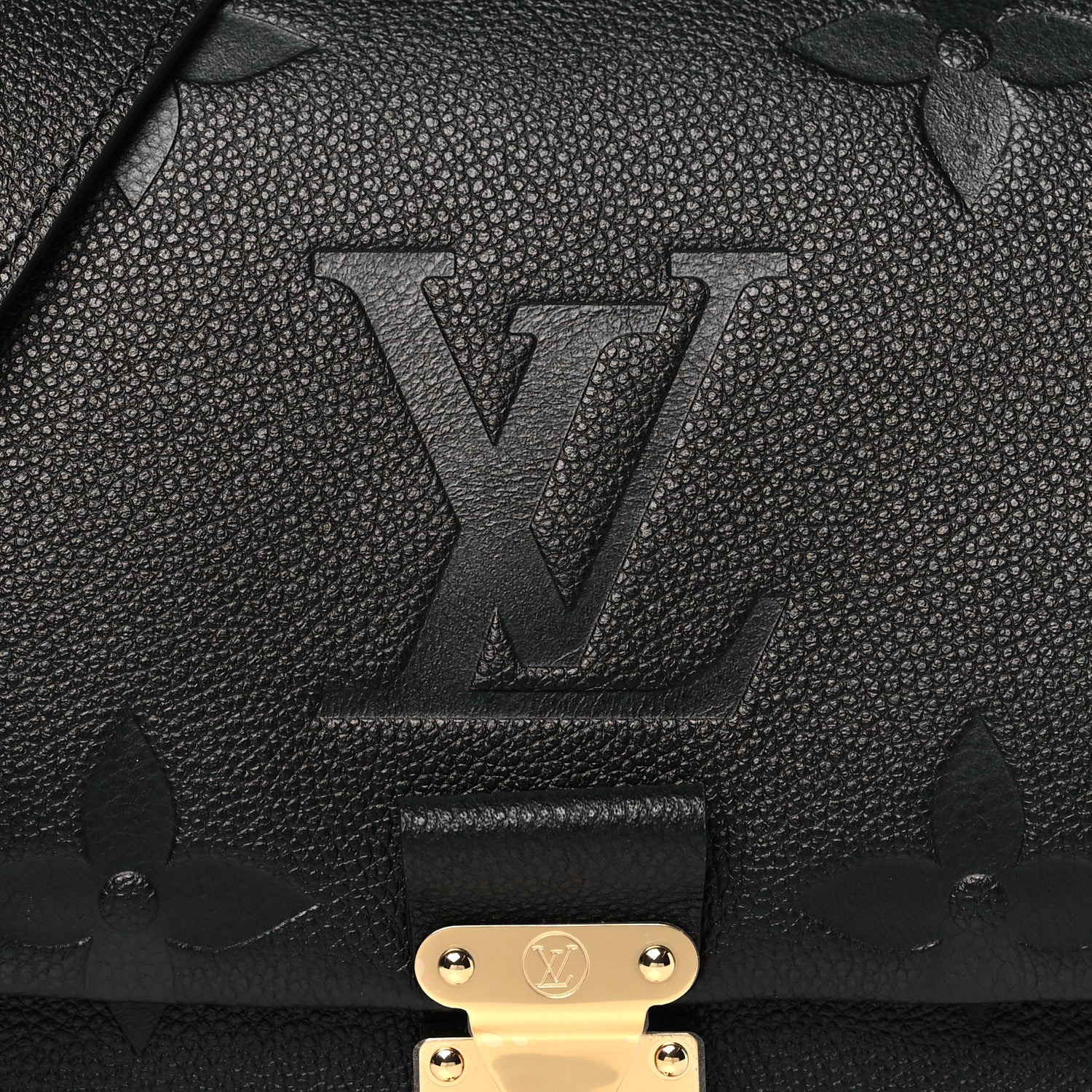 Louis Vuitton Empreinte Monogram Giant Madeleine MM Black 7 of 9