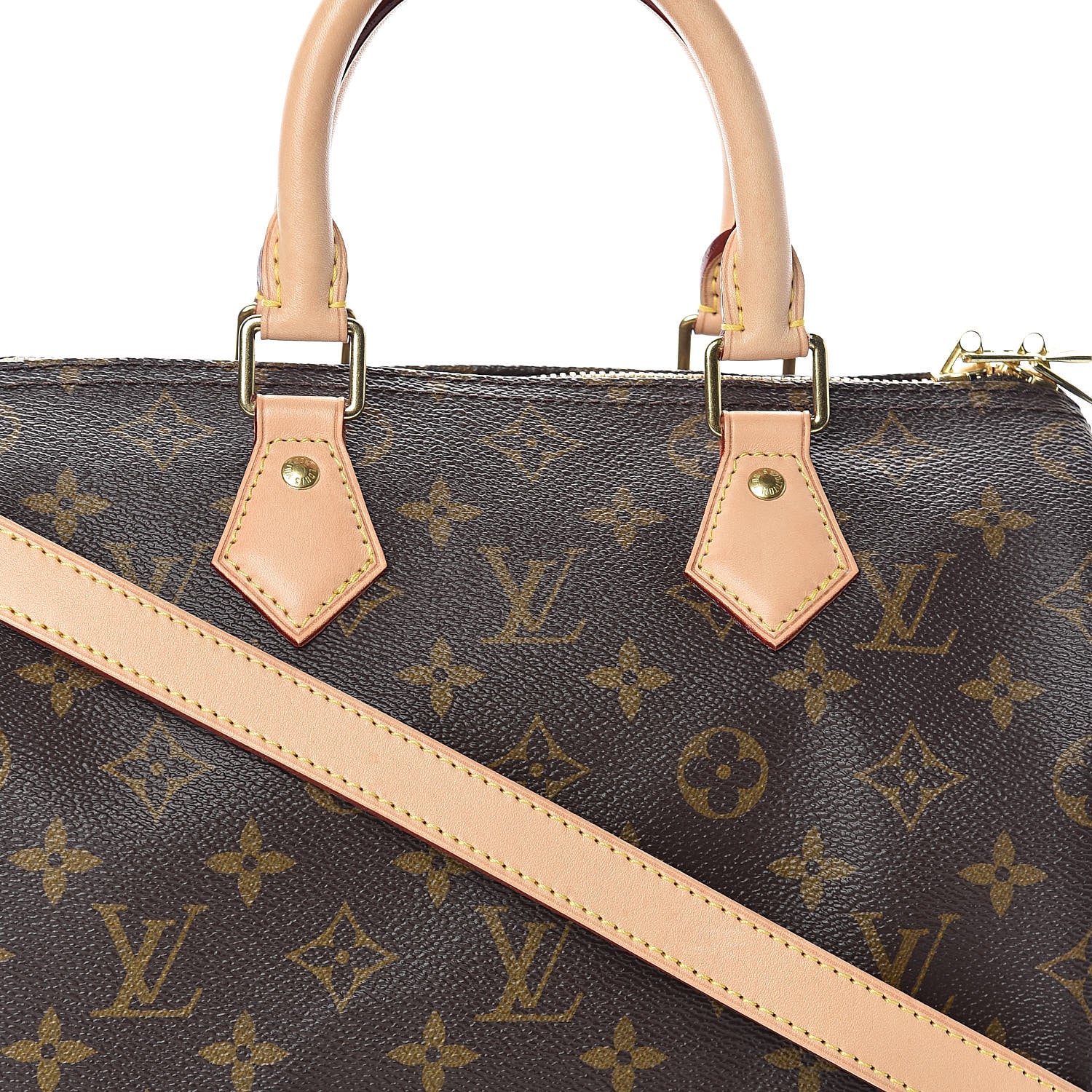 Louis Vuitton Monogram Speedy Bandouliere 25 8 of 10