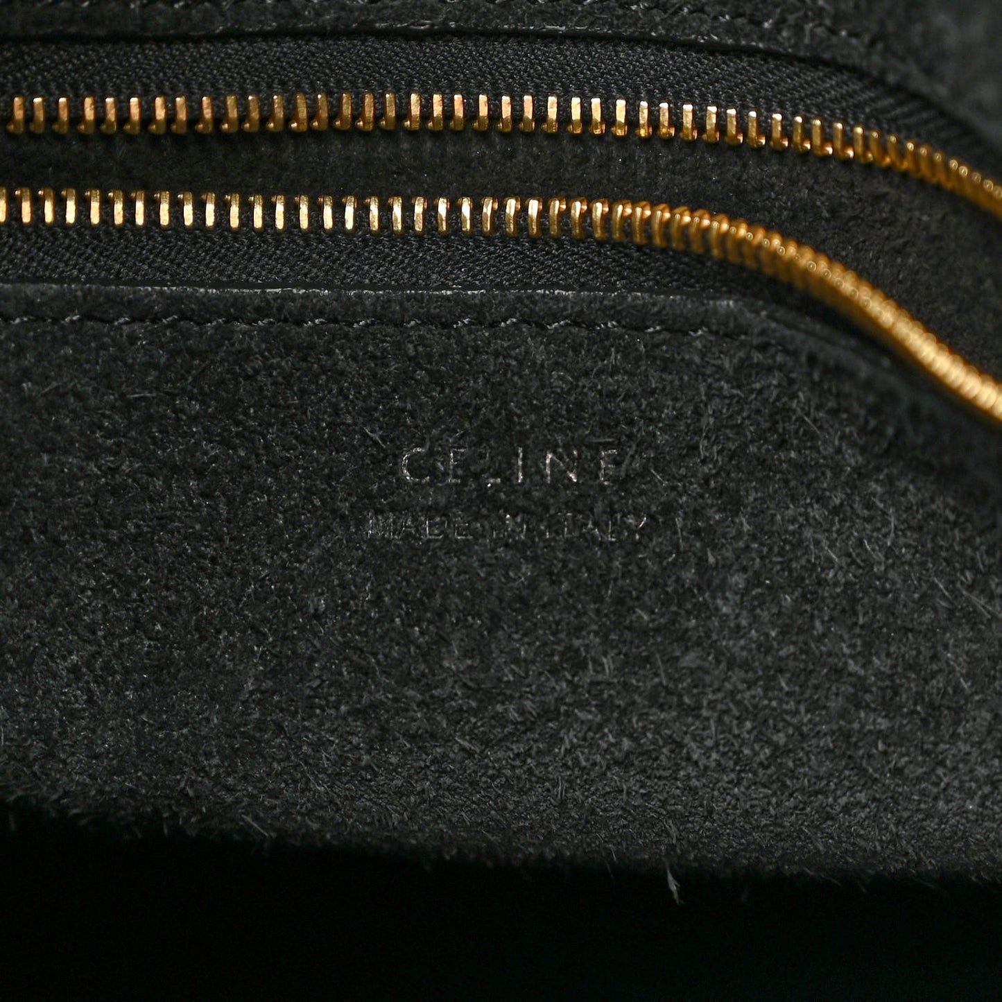 Soft Grained Calfskin Sangle Bucket Bag Black