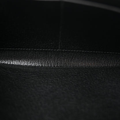 Hermes Chevre Chamkila Kelly Wallet To Go Black 5 of 10