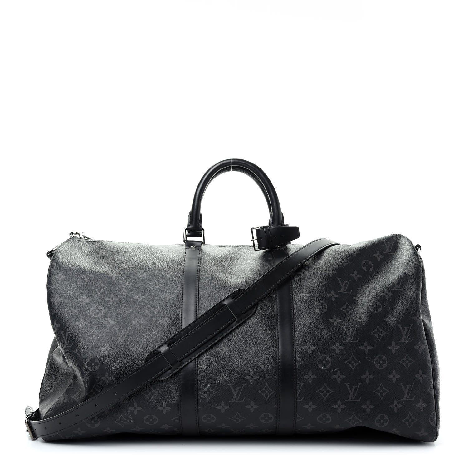 Louis Vuitton Monogram Eclipse Keepall Bandouliere 55 1 of 11