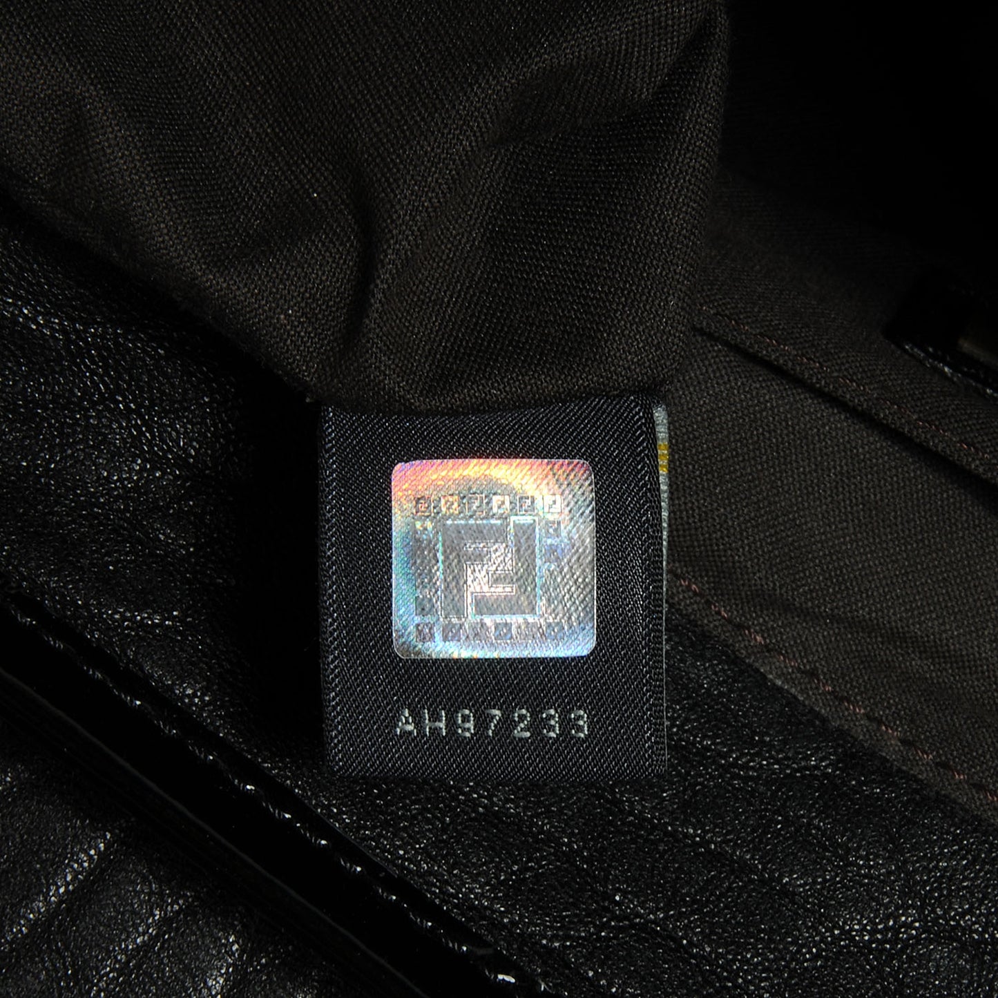 Nappa Patent B Bag Black