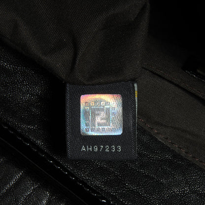 Fendi Nappa Patent B Bag Black 5 of 8