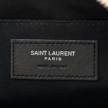 Saint Laurent Lambskin Monogram Lou Camera Bag Granite 6 of 13
