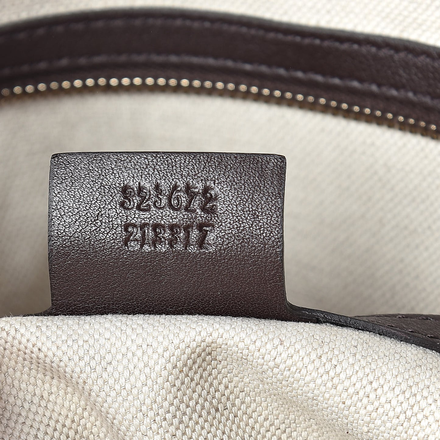 Guccissima Medium Bree Shoulder Bag Chocolate
