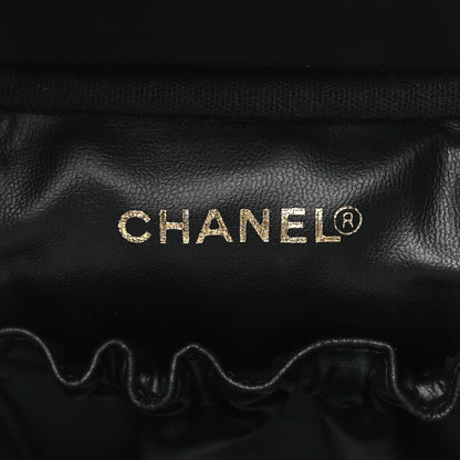 Chanel Caviar Vanity Cosmetic Case Black 6 of 9