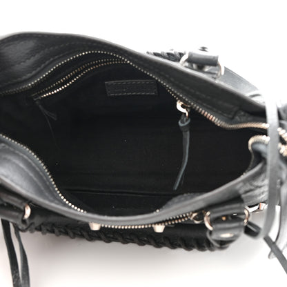 Balenciaga Agneau Classic Silver Hardware Mini City Gris Fossile 5 of 9