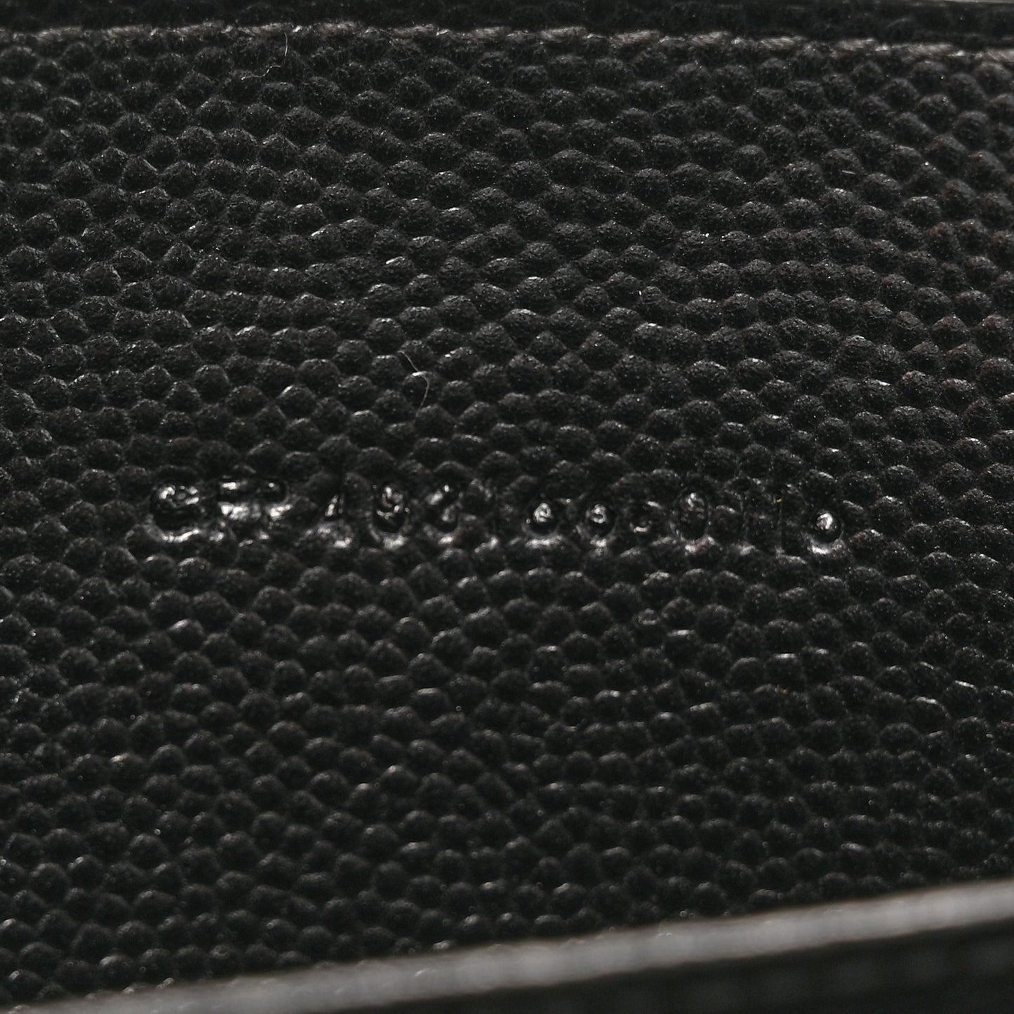 Grain De Poudre Matelasse Chevron Monogram Double Zip Wallet Black