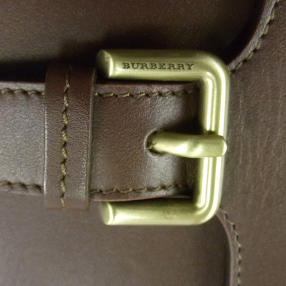 Burberry Leather Nova Check Wallet Brown 7 of 7