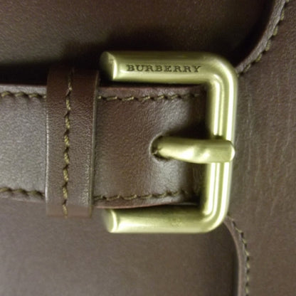 Burberry Leather Nova Check Wallet Brown 7 of 7