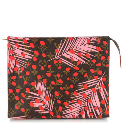 Louis Vuitton Monogram Jungle Dots Toiletry Pouch 26 Sugar Pink Poppy 1 of 7