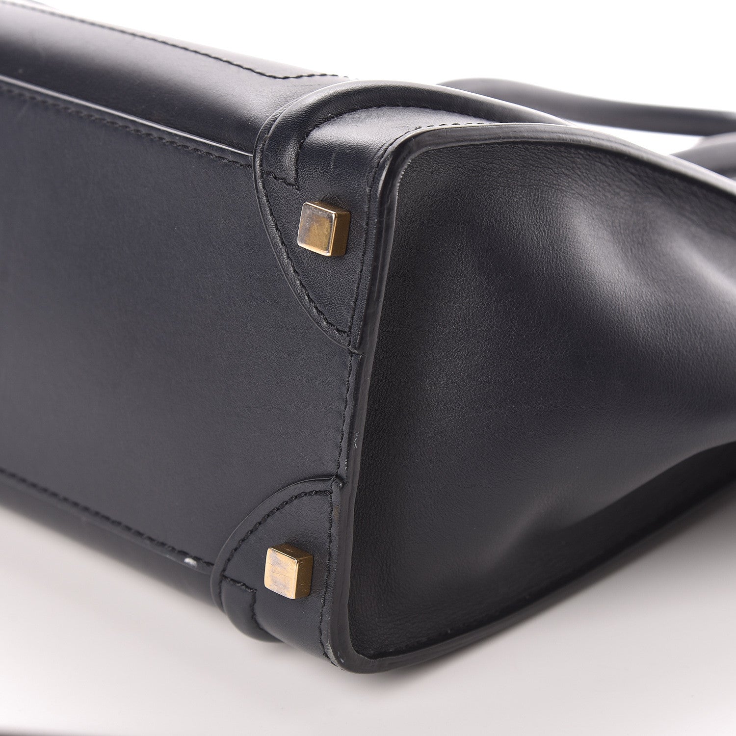 Celine Smooth Calfskin Micro Luggage Navy Blue 9 of 9