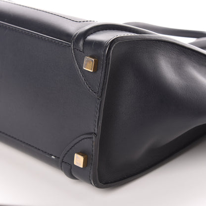 Celine Smooth Calfskin Micro Luggage Navy Blue 9 of 9
