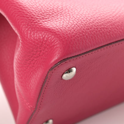 Louis Vuitton Taurillon Capucines MM Fuchsia 12 of 12