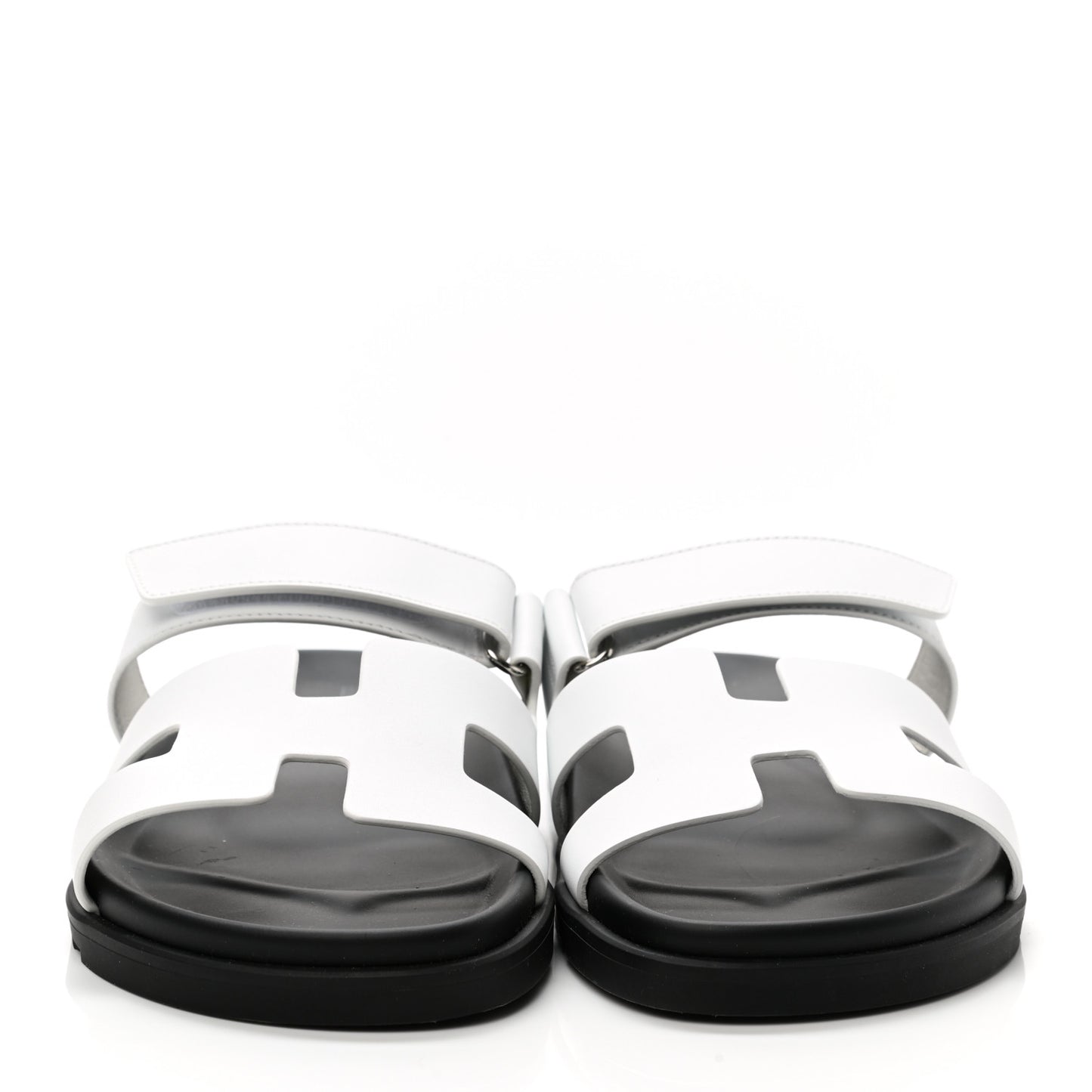 Calfskin Womens Chypre Sandals 41 White
