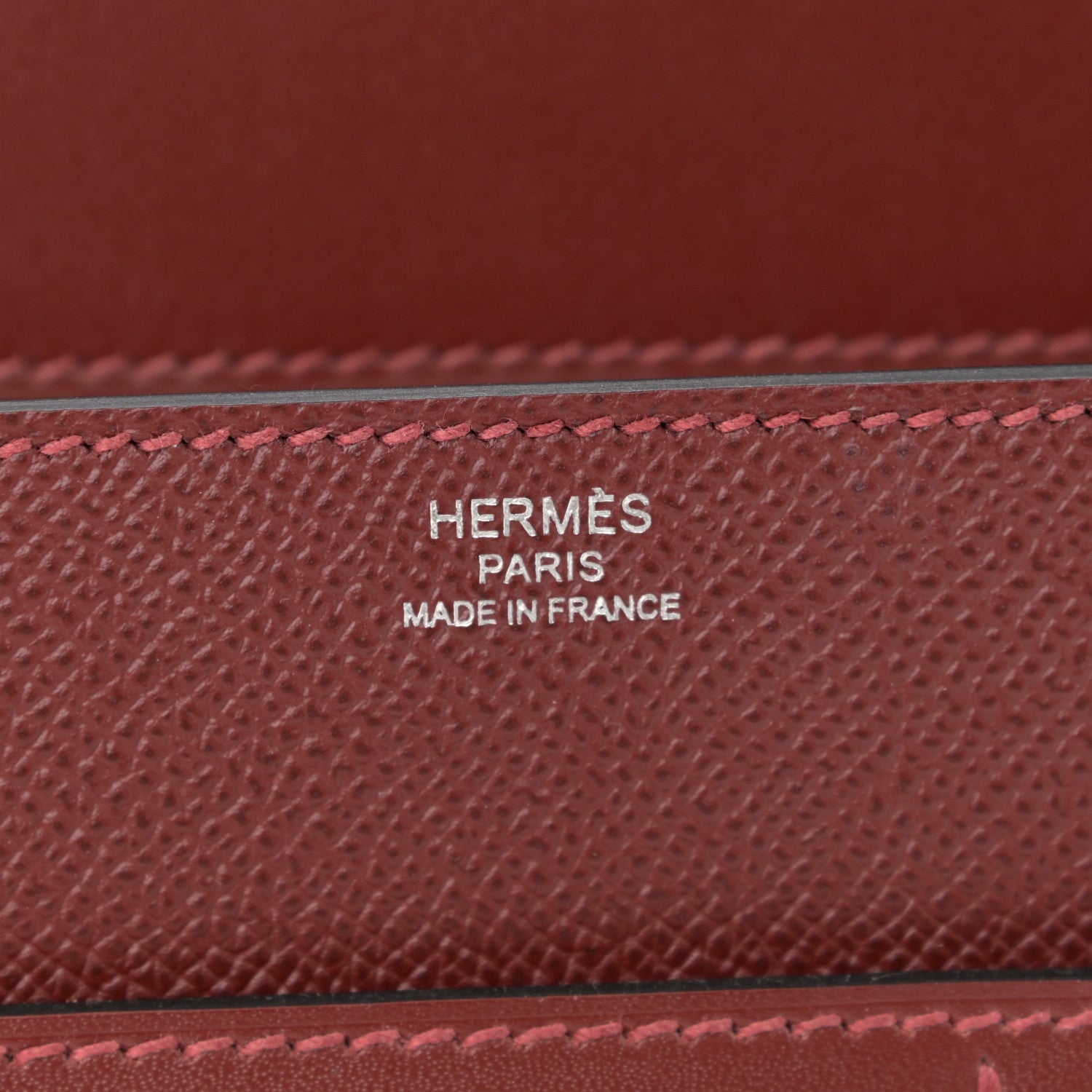 Hermes Swift Epsom Sacabar 24 Rouge H 6 of 10