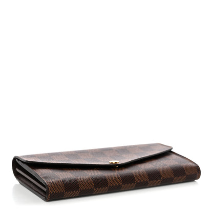 Louis Vuitton Damier Ebene Sarah Wallet NM 4 of 8