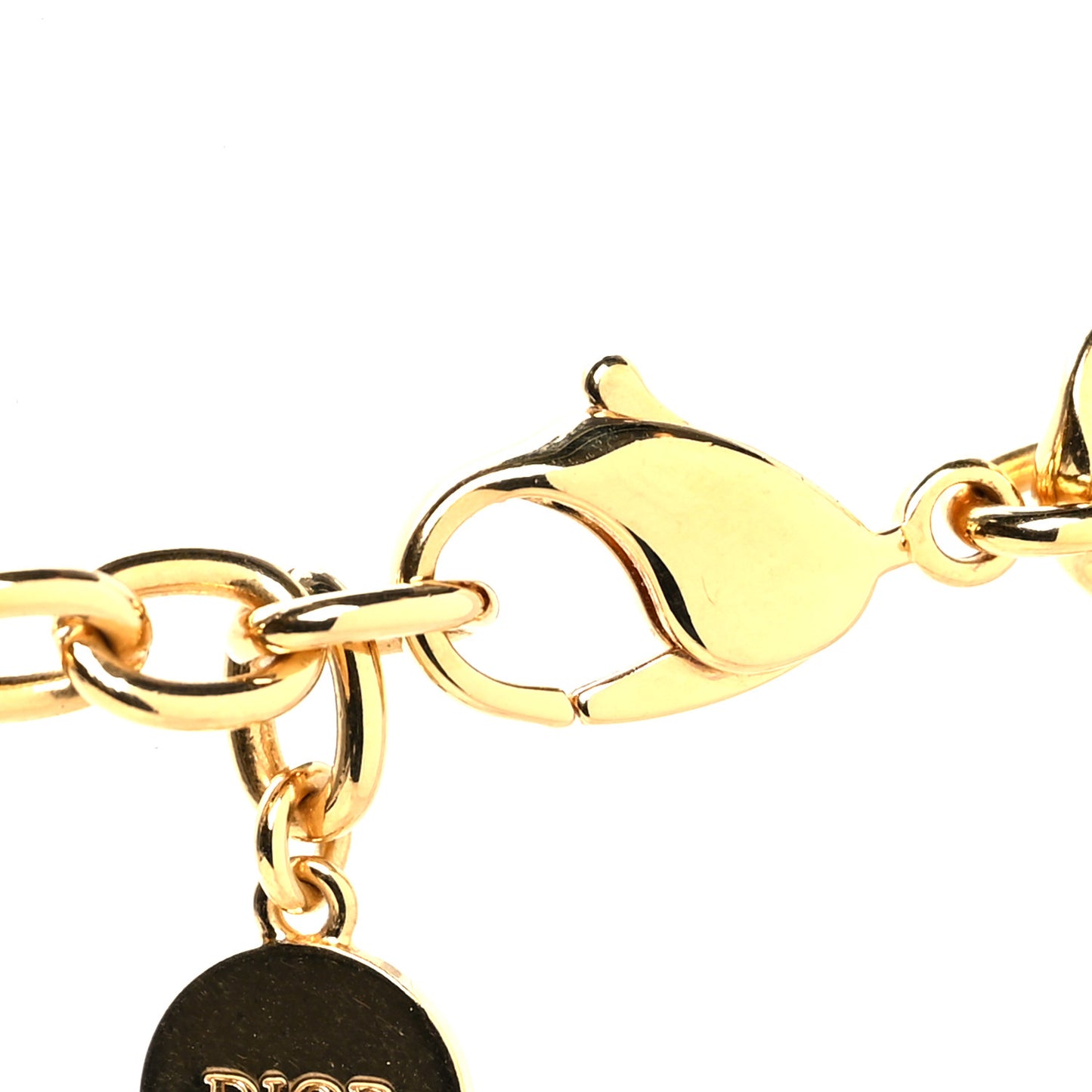 Metal Danseuse Etoile Chain Choker Necklace Gold