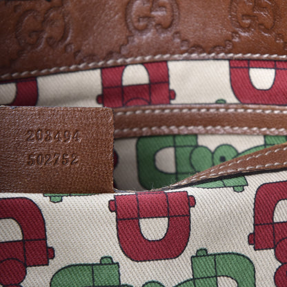 Gucci Guccissima Medium Joy Shoulder Bag Brown 9 of 10