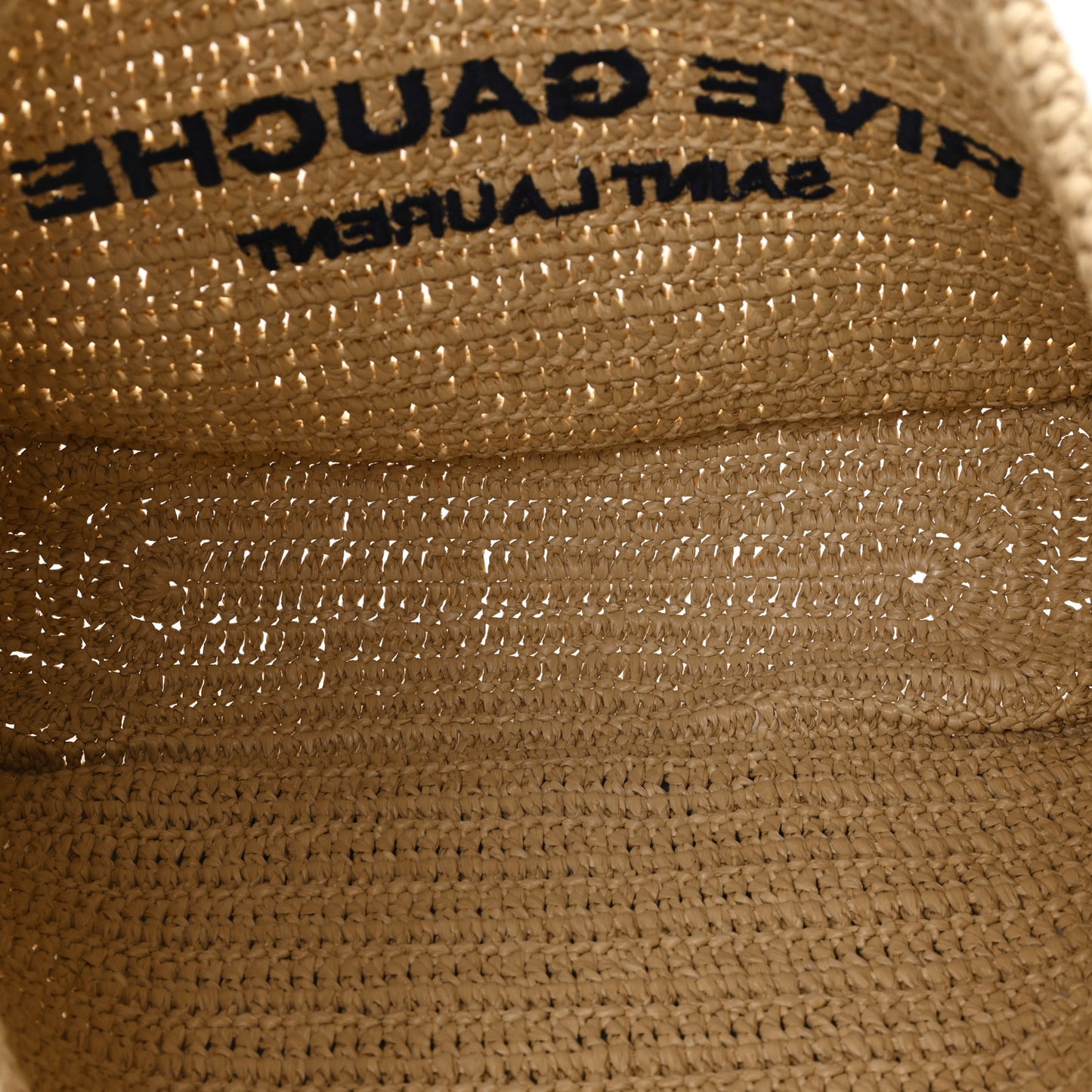Raffia Rive Gauche Tote Natural