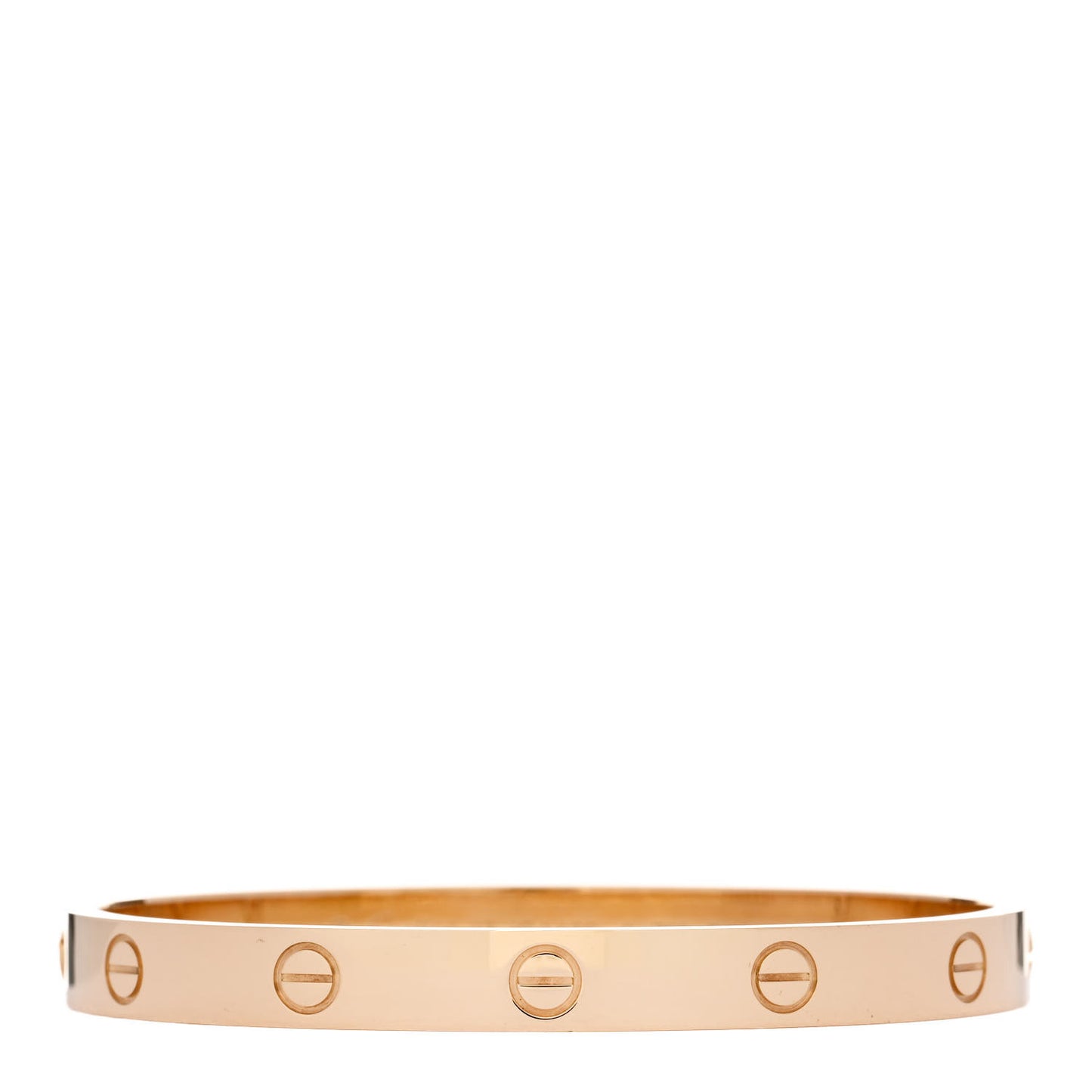 18K Yellow Gold LOVE Bracelet 17