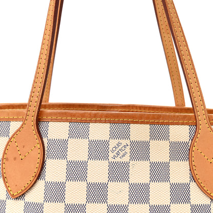 Louis Vuitton Damier Azur Neverfull PM 7 of 9